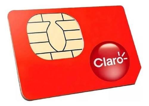 Una Sim Card Claro  Lista Para Usar Cobertura  4g 