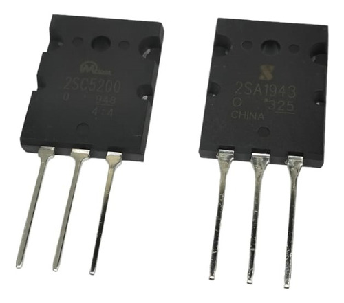 Transistores  Complementarios 2sa1943 And 2sc5200 230v 15a
