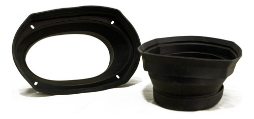 Anillos Deflectores Acústicos De Goma Silicón Bocina 6x9