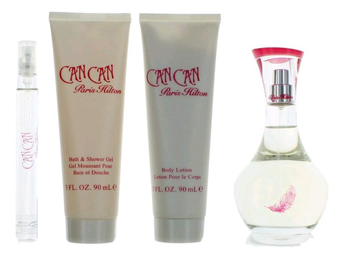Set De De Perfume Paris Hilton Can Can Para Mujer