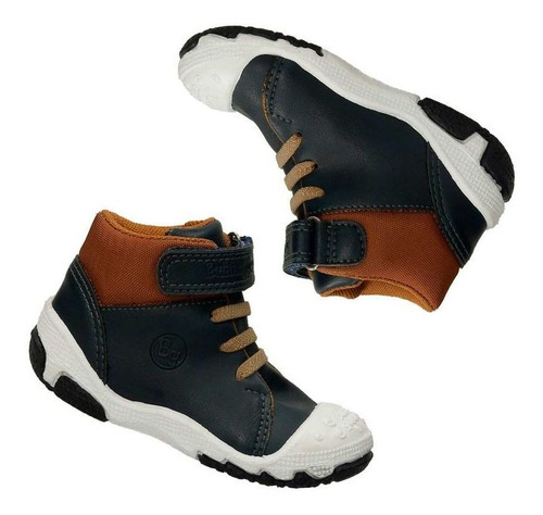 Imagen 3 de 4 de Zapatos Azul Oscuro-miel Bubblegummers Neutron Niño