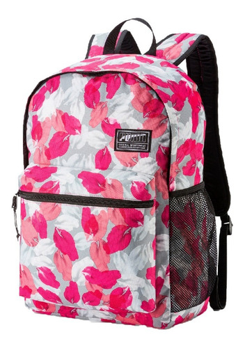 Mochila Puma Lifestyle Mujer Academy Backpack Bco-rosa Cli