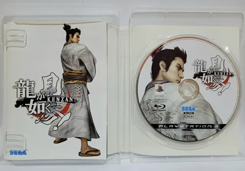 Ryu Ga Gotoku Kenzan! Yakuza Kenzan Jogo Original De Ps3