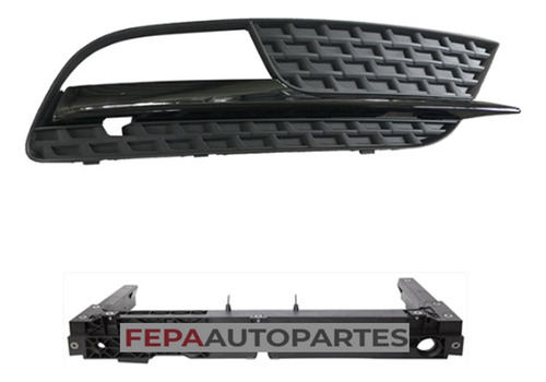 Grilla Rejilla Tapa Faro Auxiliar Audi A5 2011 / 2014