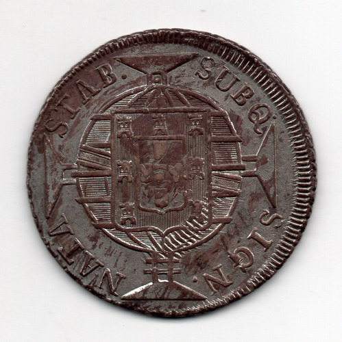 960 Reis 1820r Var 19b Ce Escama De Peixe No Rev (Usado)