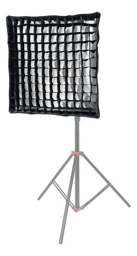 Softbox Com Grid 90x90cm Bowens Para Estúdio Fotográfico