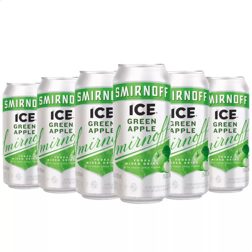 Smirnoff Ice Green Apple X6