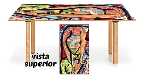 Vinilo Para Mesa Dibujo Artes Visuales Obra M5