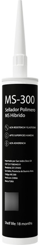 Adhesivo Sellador Ms Polímero 300ml Pegamento Poliuretano
