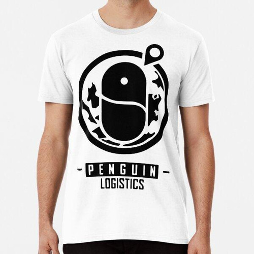 Remera Arknights - Logotipo De Penguin Logistics (negro) ALG