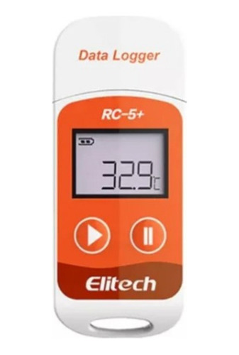 Termómetro Data Logger Elitechrc-5+ Pdf -30°c A 70°c