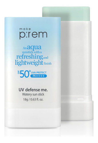 Makeprem Uva Uvb Defense Me Watery Sun Stick Spf 50+ Pa ++++