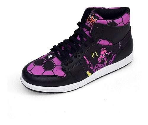 Tenis Evangelion Eva 01 Hi Top / Botin / Bota