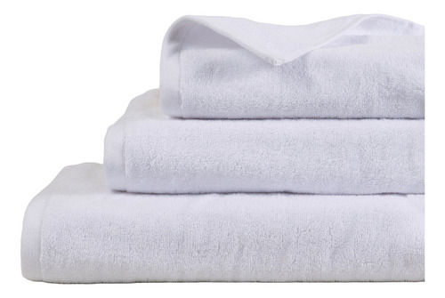 Toalla Hotel 500gr 45x90cm Blanco Lisa
