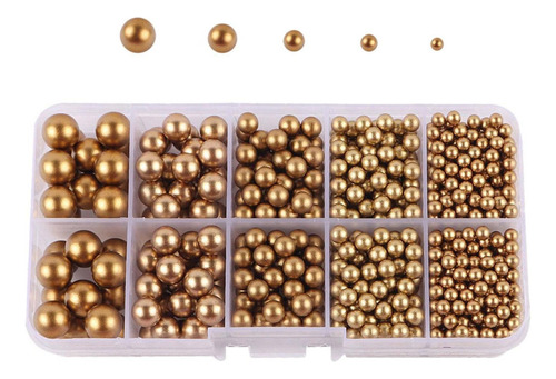 ` Cuentas De Perlas Artificiales Sin Agujero, Artesanía Diy