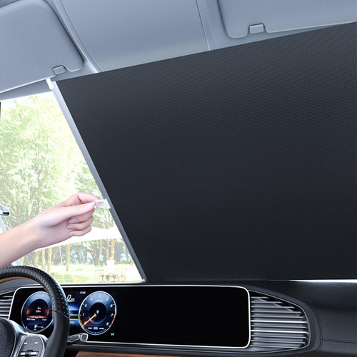 Cortina Retráctil Para Ventana De Coche, Cortina 50cmx125cm