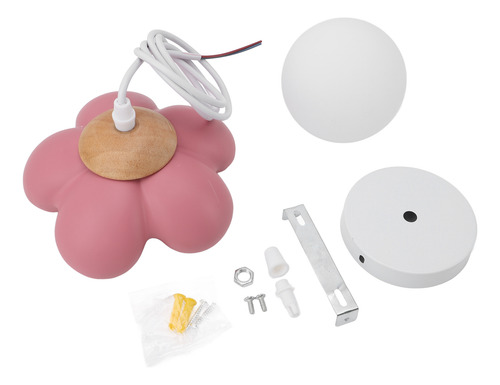 Lámpara Colgante De Techo, Lámpara, Estilo Flor, Color Crema