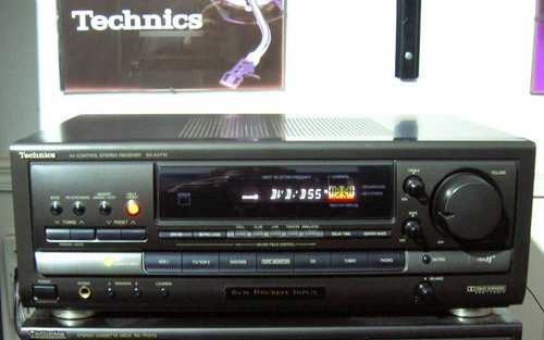 Sintoamplificador Technics Sa-ax710 Potente 120w X2 C/contrl