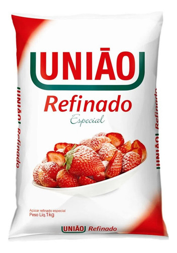 Açúcar Refinado União - 1kg Kit 5