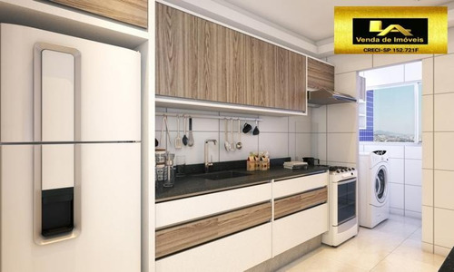 Imagem 3 de 10 de Lançamento De Apartamento 200 Metros Da Praia 130 Parcelas - 533