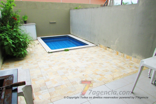 Imagem 13 de 26 de Casa Em Itanhaém 2 Suites Piscina Churrasqueira Área Gourmet Ch14