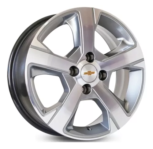 Rodas de Liga Leve 4 RODAS KR S35 ONIX RS / ARO 14X6 / (4X100) ET39 Rodas e  Pneus com preços especiais.