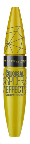 Máscara de pestañas Maybelline Volum' Express the Colossal Spider Effect 0.33 fl oz color glam black