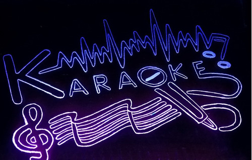 Letrero Led Para Karaoke Bar Multicolor 8 Colores En 1 55x35