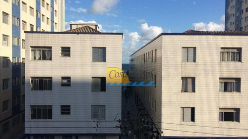 Apartamento Com 3 Dormitórios À Venda, 82 M² Por R$ 260.000 - Vila Guilhermina - Praia Grande/sp - Ap15684