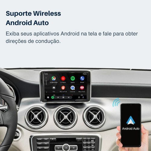 Módulo Carplay Interface Android Auto Apple Mercedes Ntg4.5