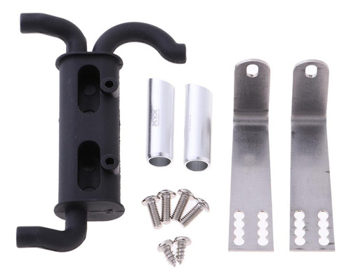 1 1:10 Rc Crawler Snorkel De Plástico Negro