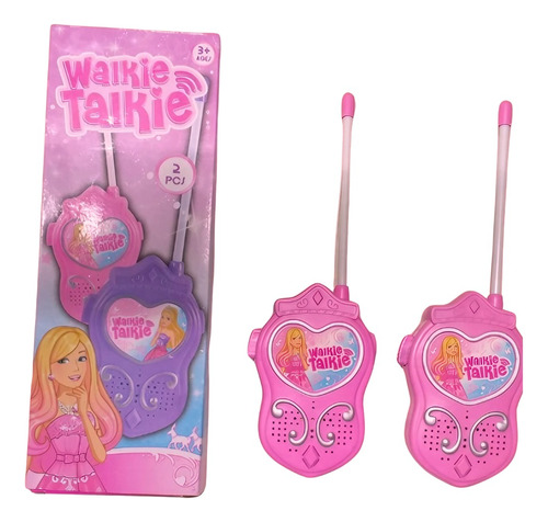Walkie Talkie Barbie Intercomunicador Niñas