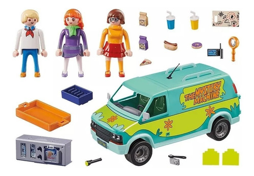 Imagen 5 de 7 de Playmobil 70286 Scooby Doo! La Maquina Del Misterio Playking