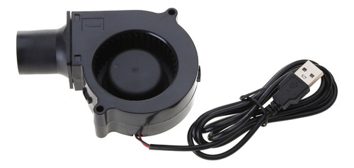 Ventilador Usb Para Churrasco De 7 Cm 7530 Air Turbo Blower,