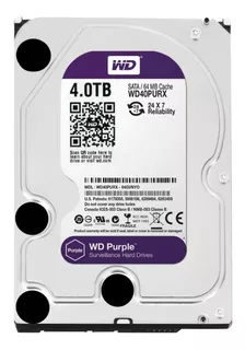 Disco Duro Western Digital Purpura 4 Tera