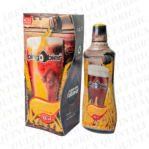 Pingo Bier 100ml Kit 7 Un Chopp Ou Cerveja