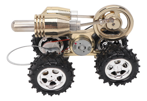 Kit De Motor Stirling, Modelo Novel Car Shape Vivid Details