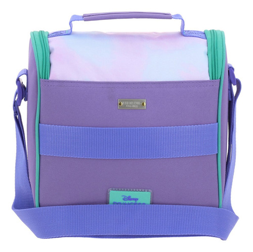 Kit Mochila Ruedas Kinder + Lonchera Chenson Ariel Deeper 25 Lila Liso