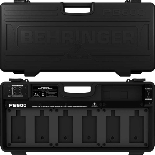 Behringer Pb600 Pedalboard Case Pedaltrain De 6 Pedales