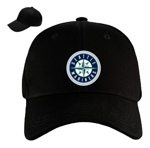 Gorra Drill Seattle Mariners Logo Circular Beisbol Pht