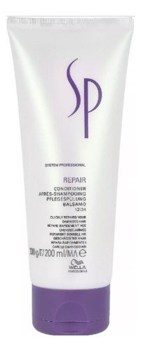 Acondicionador Sp Wella Repair 200ml Cabellos Dañados