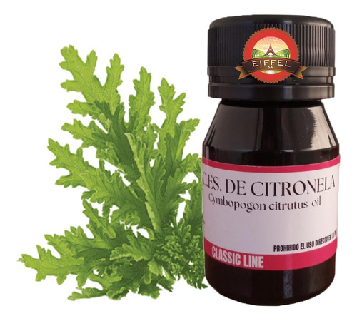 Aceite Esencial De Citronela 30cc Natural Cosmética