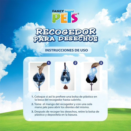 Fancy Pets Recogedor Mini Para Heces De Perro Y Gato