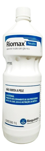 Sabonete Neutro Com Glicerina Riomax 1l - Rioquimica