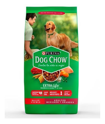 Dog Chow Adulto 15kg - Alimento Para Perros