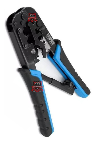 Pinza Crimpeadora Para Terminales Rj11-rj12-rj45 Bremen 6543