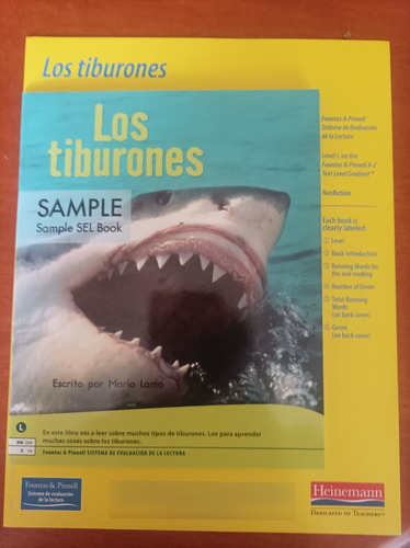 Sistema De Evaluacion De La Lectura, Grados K-2