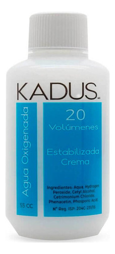 Kadus Agua Oxigenada 20 Volúmenes Pack 9 Unidades 55cc