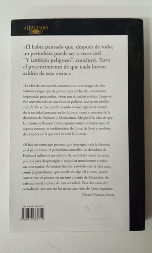 Cinco Esquinas - Mario Vargas Llosa - Alfaguara