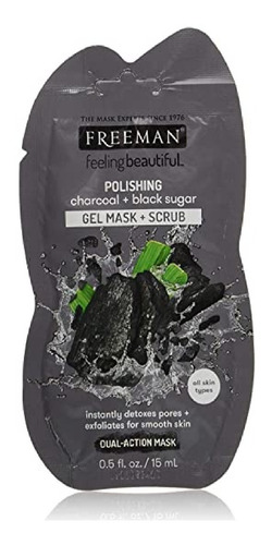 Mascarilla De Carbón Y Azúcar 15 Ml, Freeman